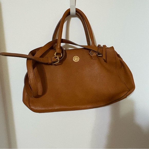 Anne Klein Handbags - Anne Klein satchel handbag in a caramel or brown shade,